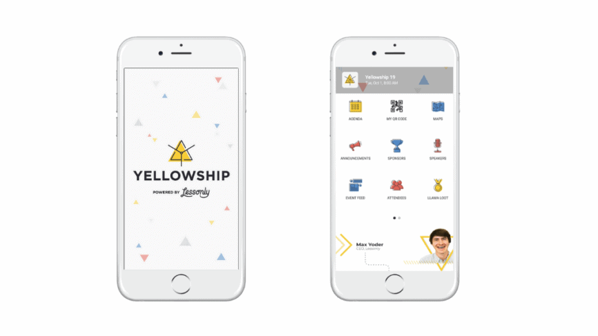 have customization options to create an event app