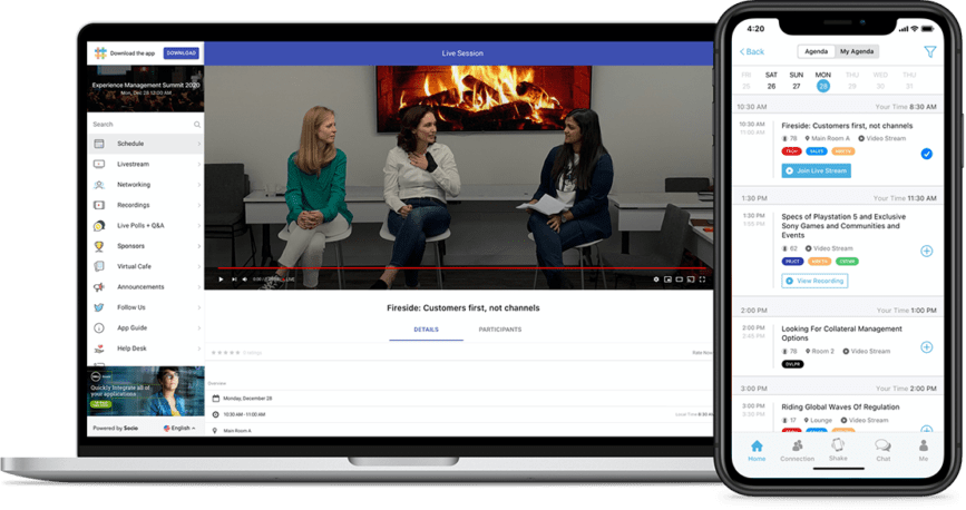 virtual event app