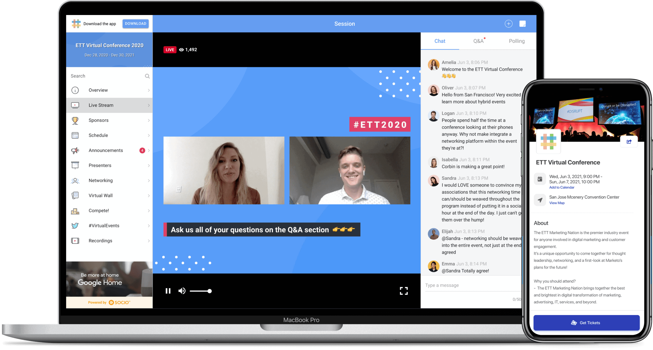 Socio Event Platform