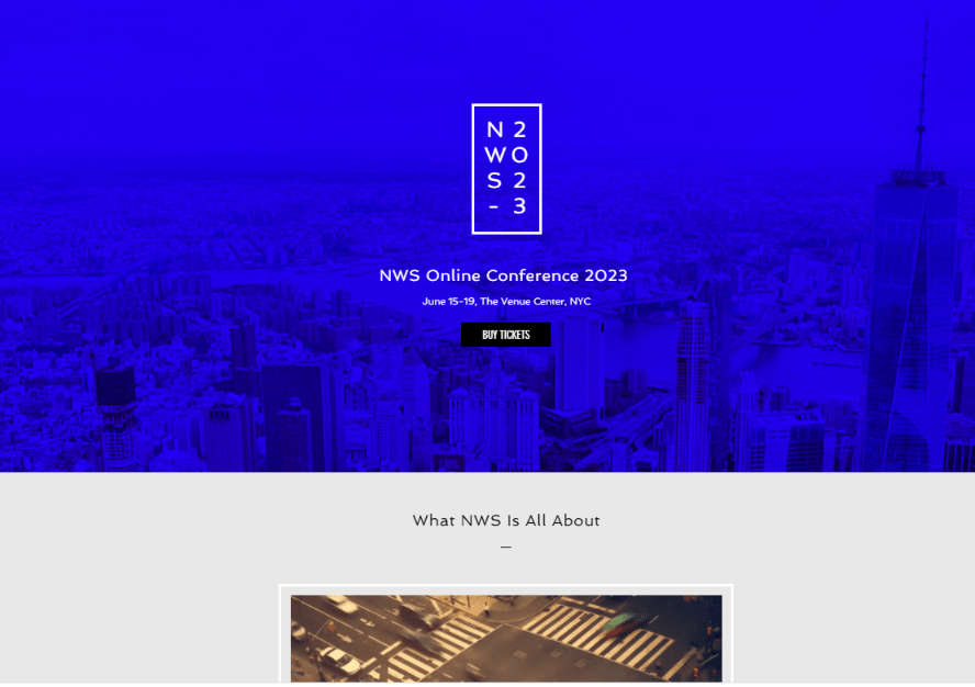 Wix: Event Websites
