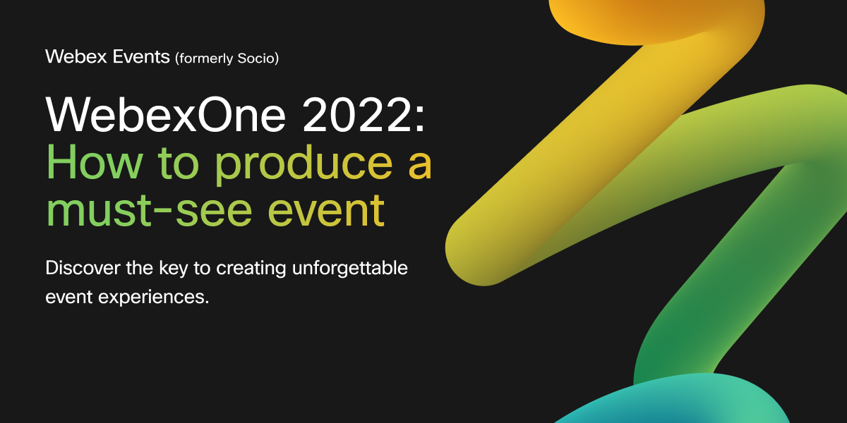 exOne 2022 How to produce a mustsee event Events ex Events